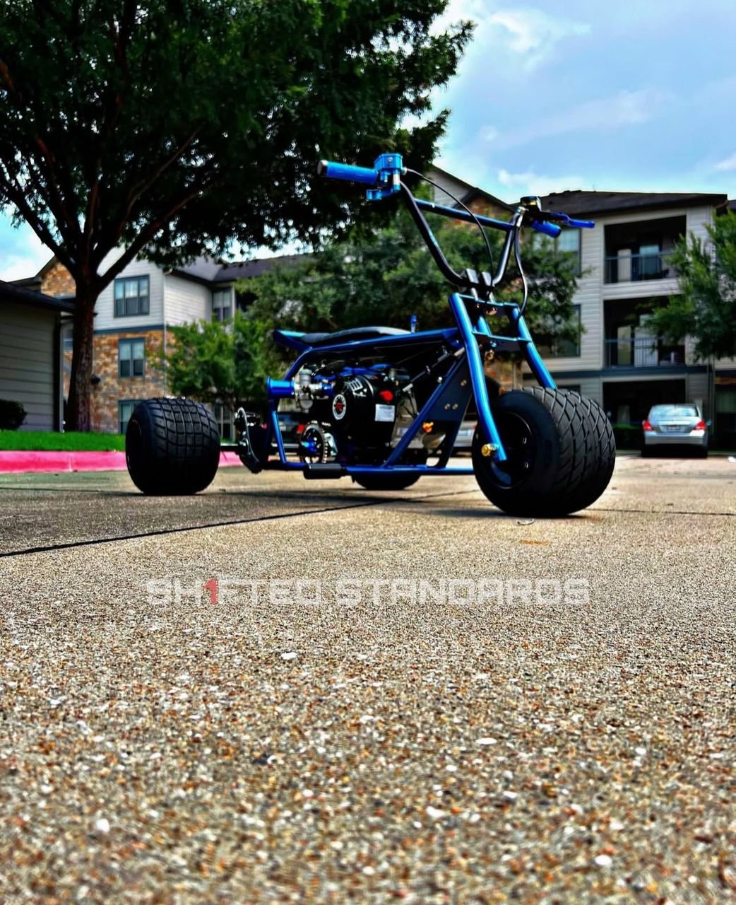 Blue-Mini-Trike.jpeg All Blue Mini Trike - Image 1